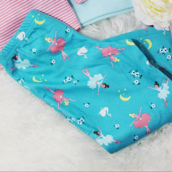 NWT Carters 3-Piece Girls Pink Fleece Pajama Set - Picture 4 of 5